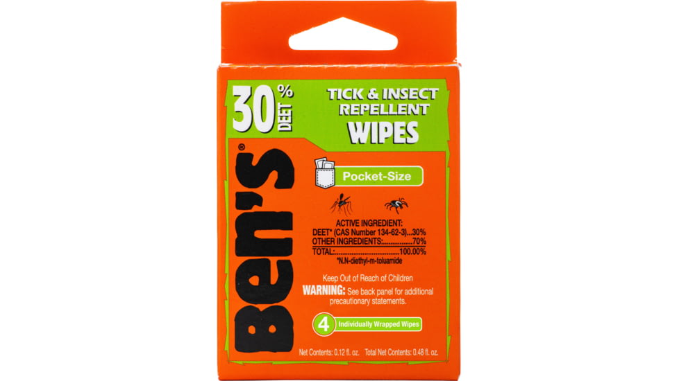 Bens 30 Wipes, Travel Pack, 0006-7087