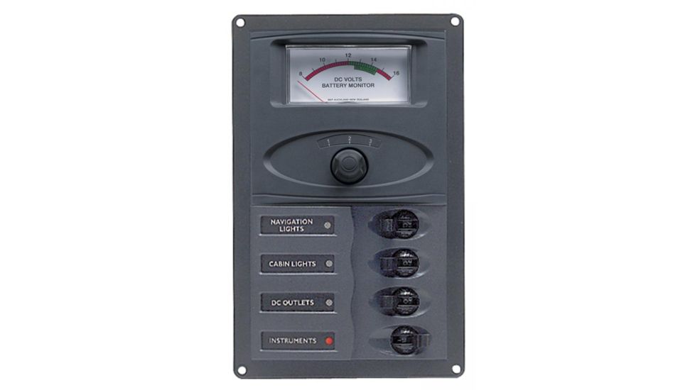 BEP Marine 4SP DC12V Analog Vertical Panel 58880