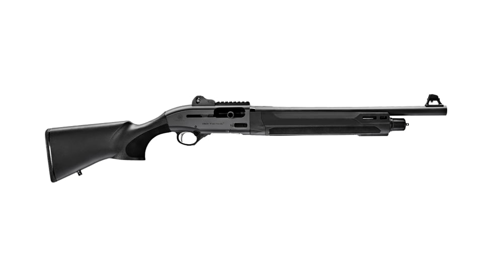 Beretta 1301 Tac C Mod2 3in Tactical Semi-Auto Shotgun, 12 Gauge, 18.5in BBL, Synthetic Black Stock, Fiber Optic Front Sight, 5+1 Capacity, Black, J131M2CTT18