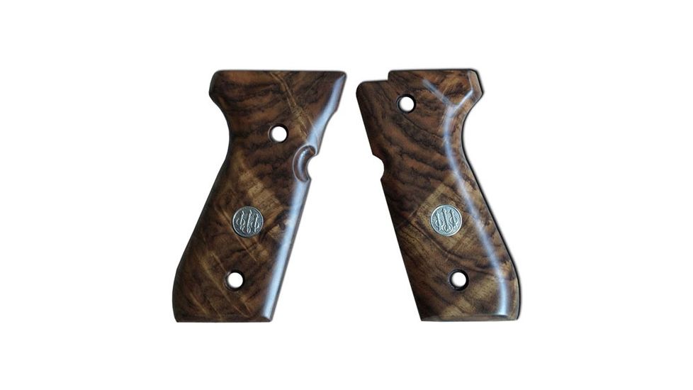 Beretta Deluxe Walnut Pistol Grip, 92/96 Series, Wood, E00561
