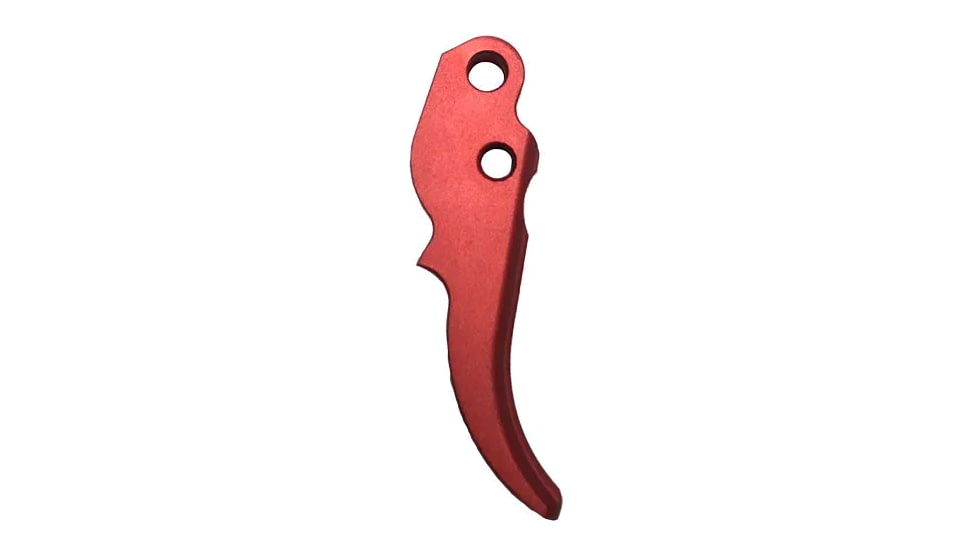 Beretta 92 Series Aluminum Pistol Trigger, Curved, Red, C5K835
