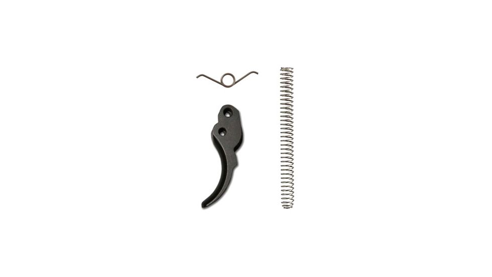 Beretta 92FS/96FS Pistol Trigger Set - D-Hammer Spring, Spring Trigger, Curved, Black, E00691
