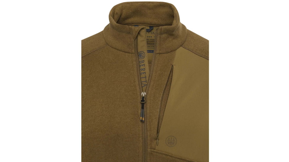 Beretta ABISKO FULL ZIP FLEECE OTTER M CD83591E, BERP3631T23130836M