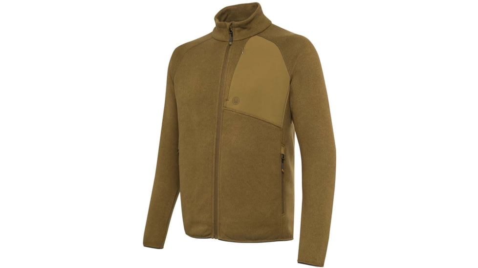 Beretta ABISKO FULL ZIP FLEECE OTTER M CD83591E, BERP3631T23130836M