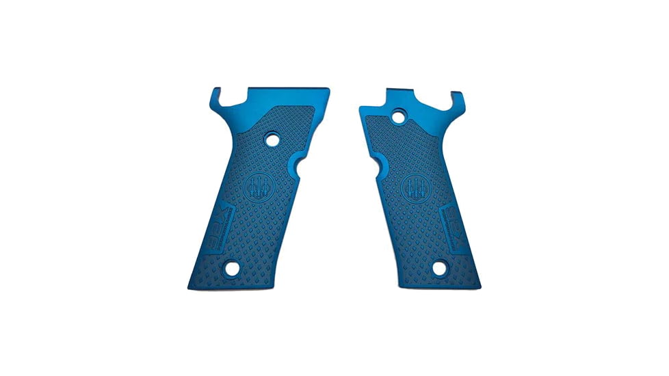 Beretta Aluminum Pistol Grip, 92X Performance, Blue, E02715