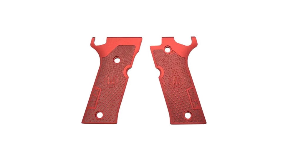 Beretta Aluminum Pistol Grip, 92X Performance, Red, E02862