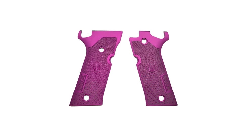 Beretta Aluminum Pistol Grip, 92X Performance, Violet, E02716