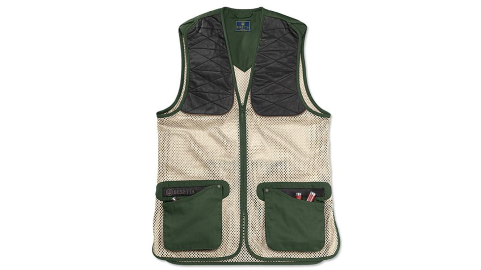 Beretta Ambidextrous Vest, Green, Black Forest, XXL GT220074075AXXL