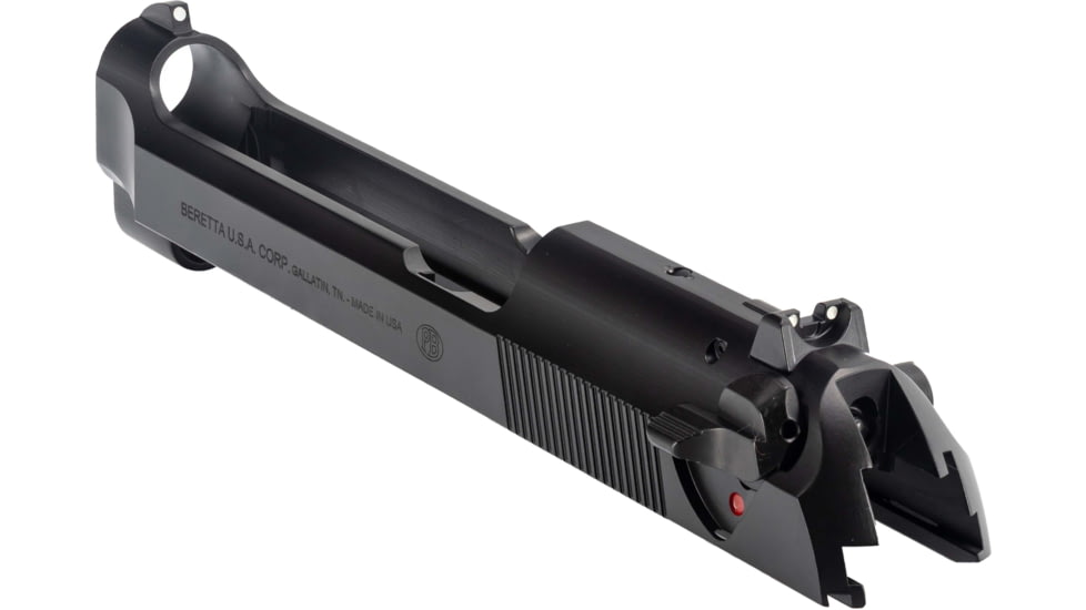 Beretta Assembly Pistol Slide, 92FS, Black, 9mm, JO92FSBLK