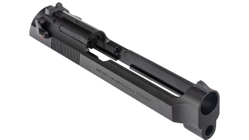 Beretta Assembly Pistol Slide, 92FS, Black, 9mm, JO92FSBLK