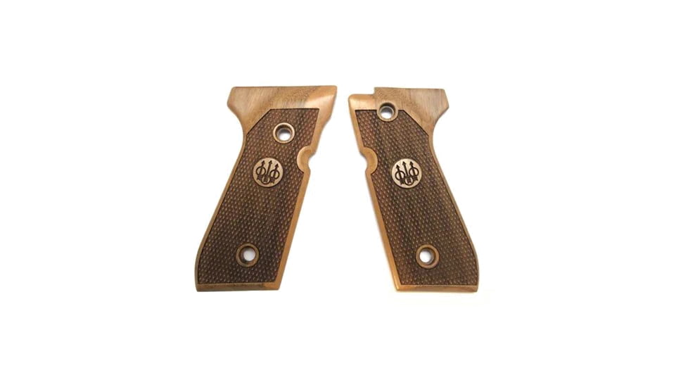 Beretta Basic Walnut Pistol Grip, 92 Series, Brown, E02831