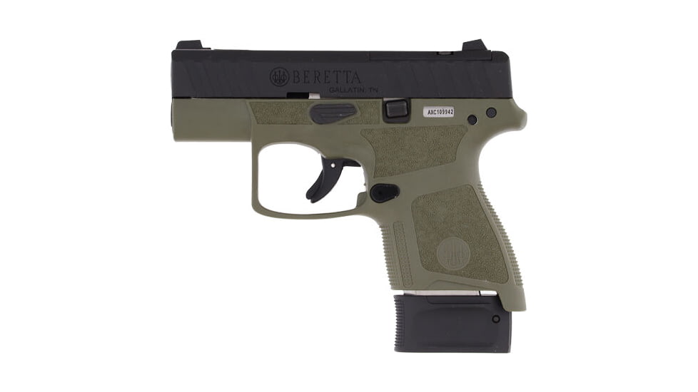 Beretta APX A1 Carry Semi Auto Pistol, 9mm Luger, 2.7 in Barrel