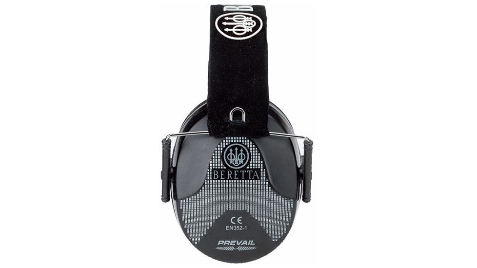Beretta Black Standard Earmuff, Black CF1000020999