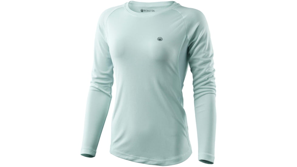 Beretta CIEL TECH T-SHIRT L/S PALE BLUE SM 40DD139A