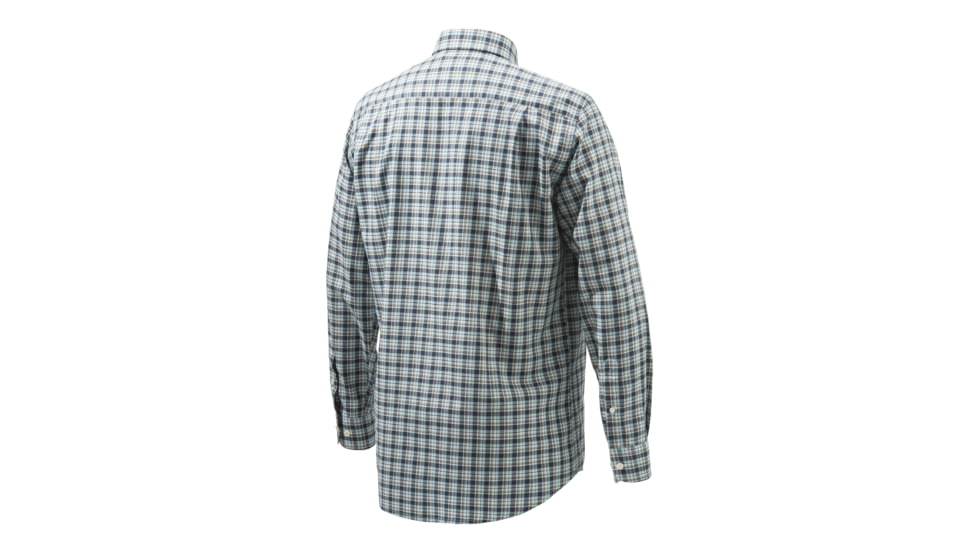 Beretta Classic Shirt, Light Blue Check, Extra Large, LU210T07070595XL