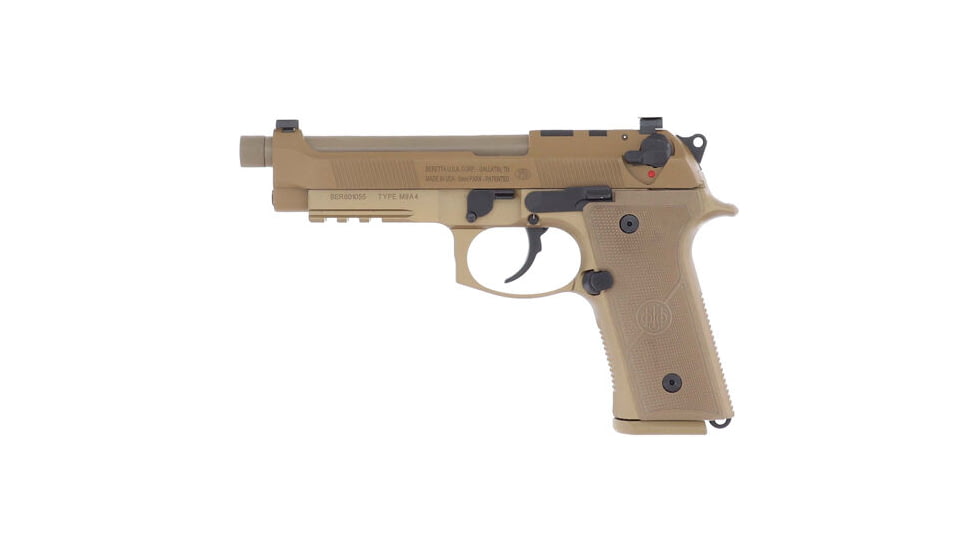 Beretta M9A4 G Semi Auto Pistol, 9mm Luger, 5.1 in Barrel