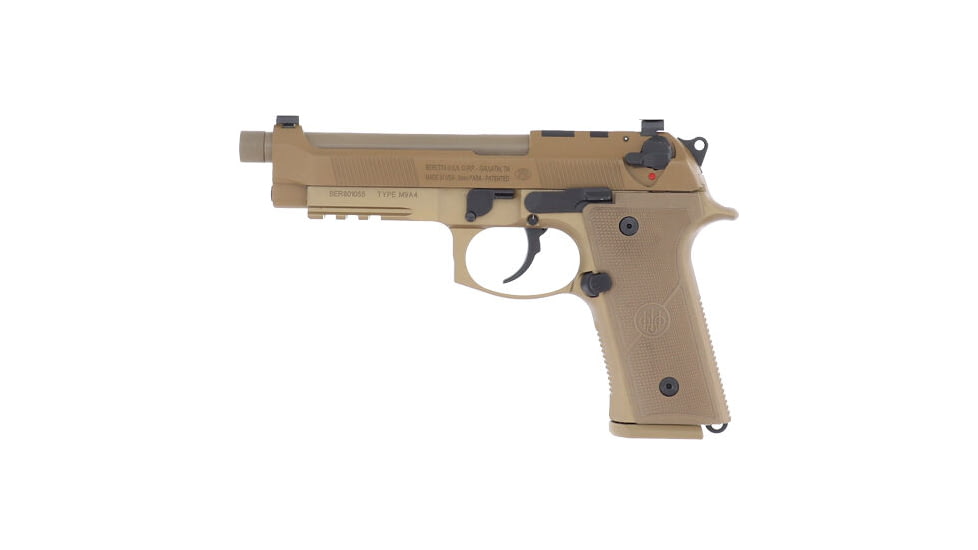 Beretta M9A4 G Semi Auto Pistol, 9mm Luger, 5.1 in Barrel