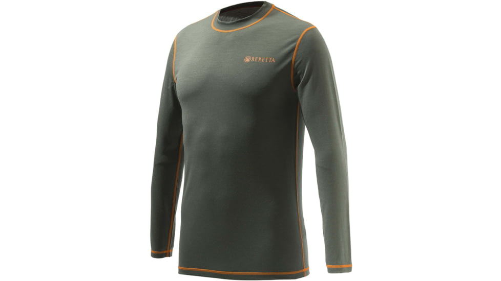 Beretta MERINO BASE LS T-SHIRT GREEN 9E2B8921