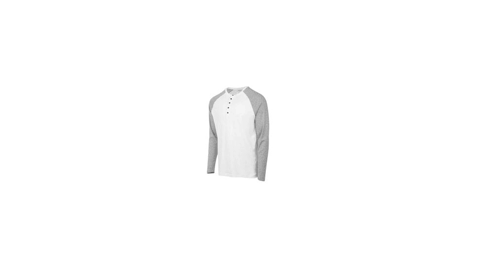 Beretta SCOUT PERFORMANCE HENLEY WHT/GRY MEL MED 16C461C1