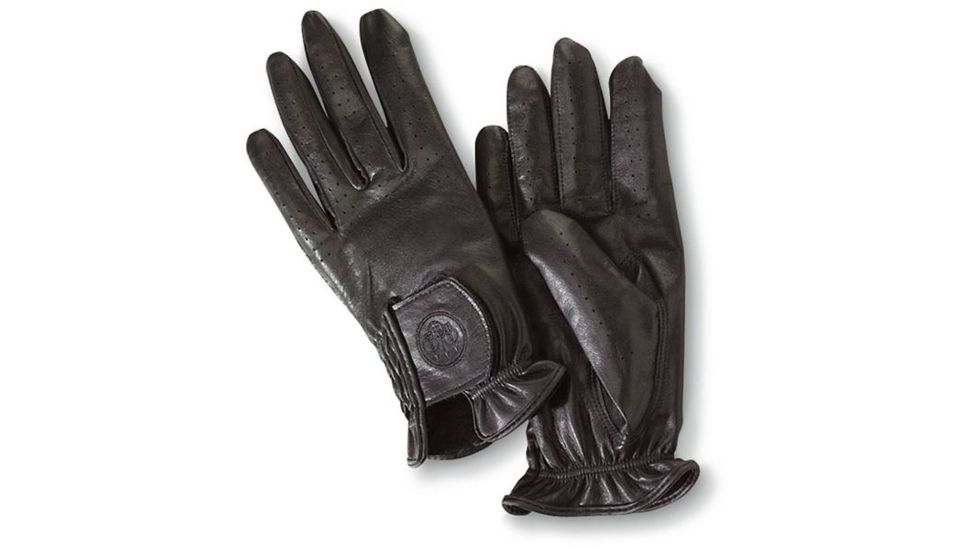 Beretta Calfskin Shooting Gloves Black GL18013299M