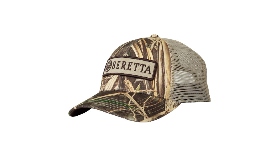 Beretta Patch Trucker Hat - Men's, RealtreeMax-7, One Size, BC06201660085A