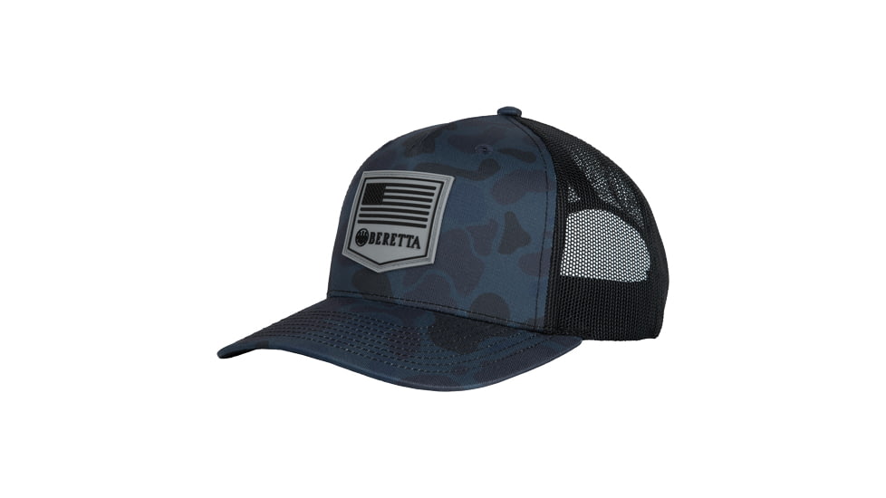 Beretta PM Trucker Hat - Men's, Blue Duck Camo, One Size, BC043T1675085Z