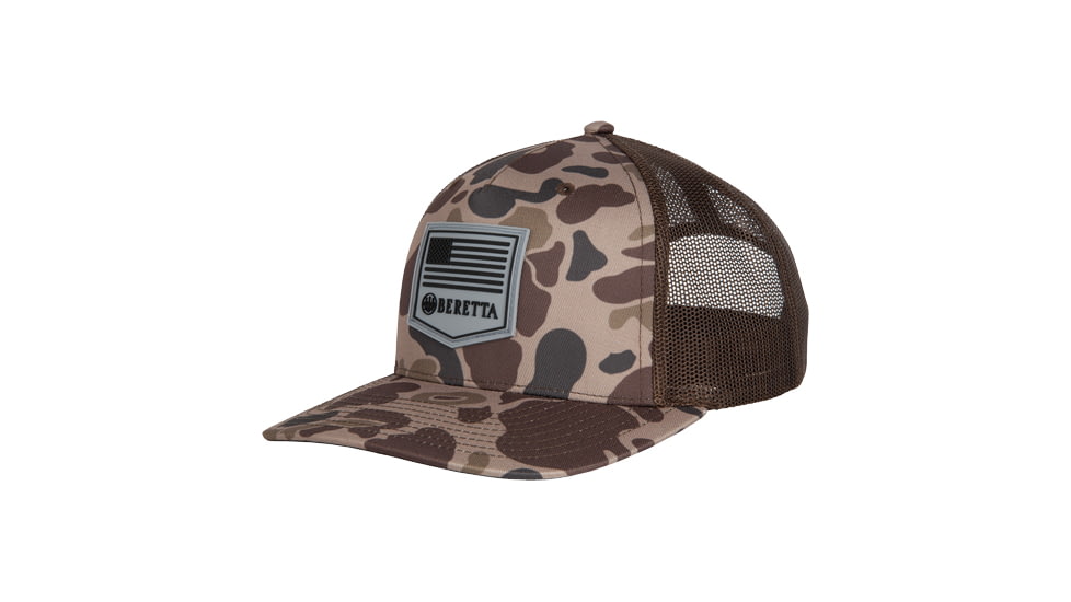 Beretta PM Trucker Hat - Men's, Brown Duck Camo, One Size, BC045T1675085W