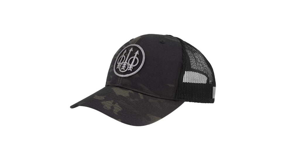 Beretta Trucker Hat - Men's, Black Multicam, One Size, BC021T16520972