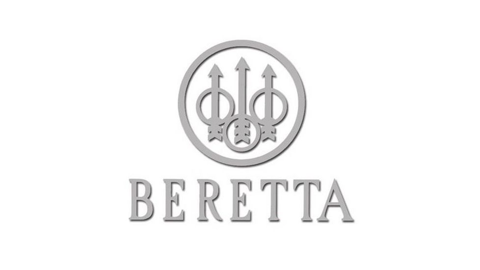 Beretta Car Window Decal 5.75x4.25in,Silver DECAL96