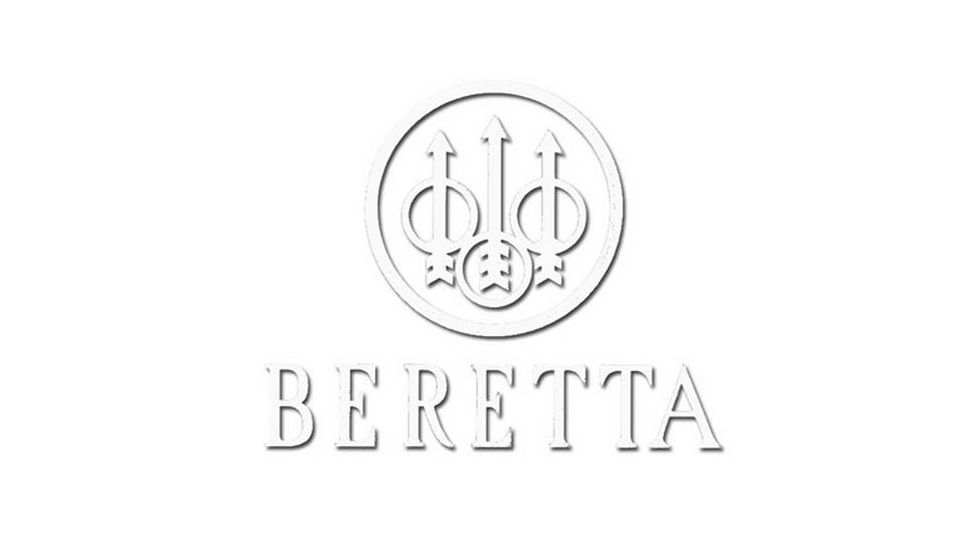 Beretta Car Window Decal 5.75x4.25in,White DECAL01