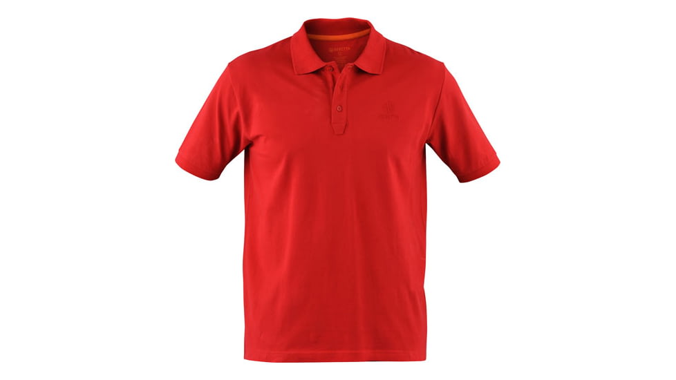Beretta Corporate Signature Polo Shirt,Tango Red,2XL MP0272070321XXL