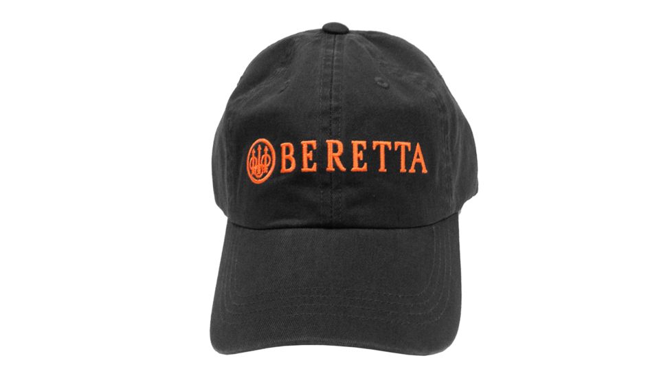 Beretta Cotton Twill Hat, Charcoal Grey BC082091440901