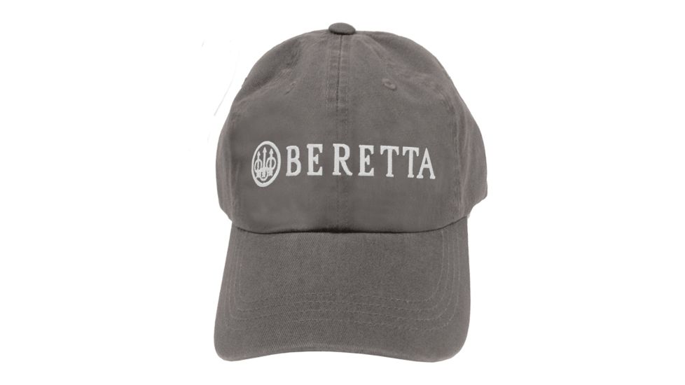 Beretta Cotton Twill Hat, Grey, BC082091440908