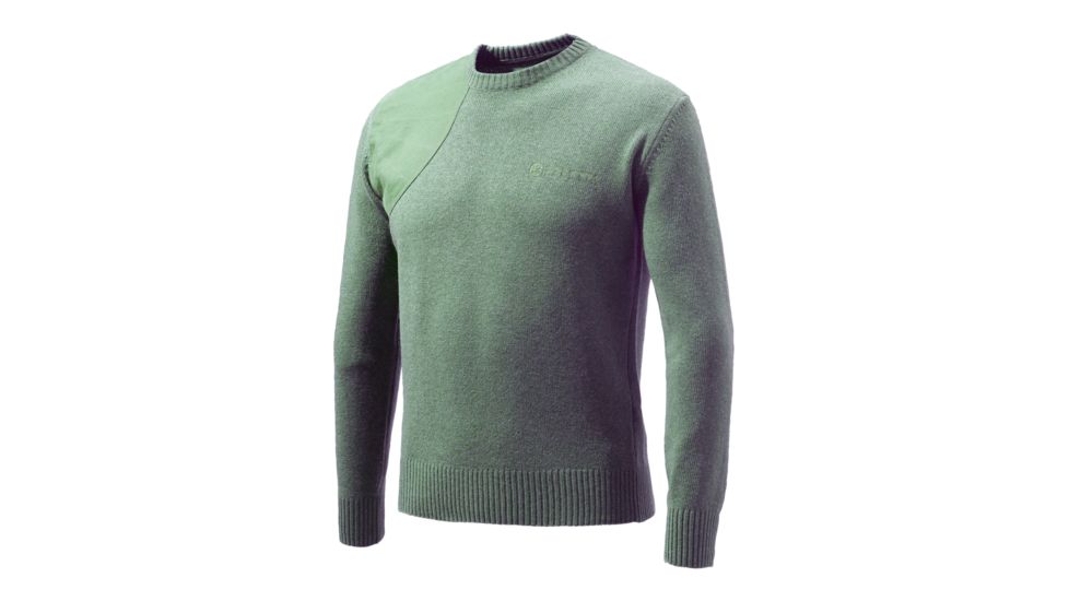 Beretta Crewneck Sweater, Green, Medium PU441T11940715M