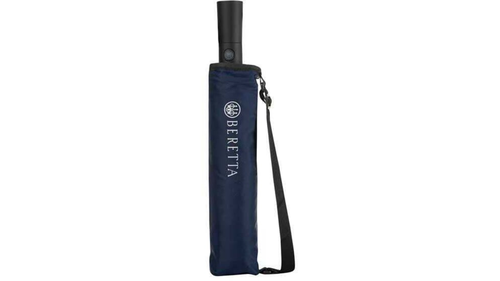 Beretta Foldable Umbrella, 49in Dia., Blue Total Eclipse, OM031T22230504UNI