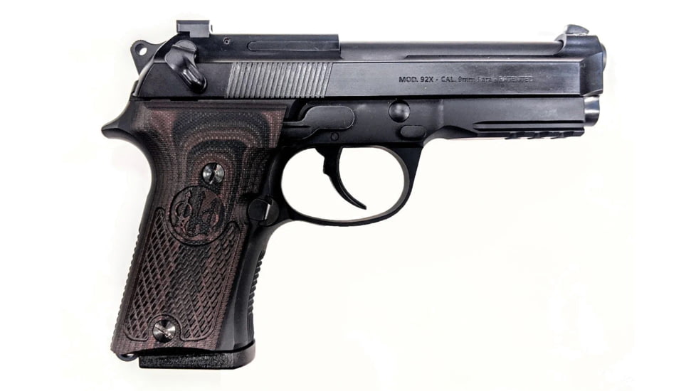 Beretta G10 Pistol Grip, 92X Compact, Black Cherry, BER-008-C-R