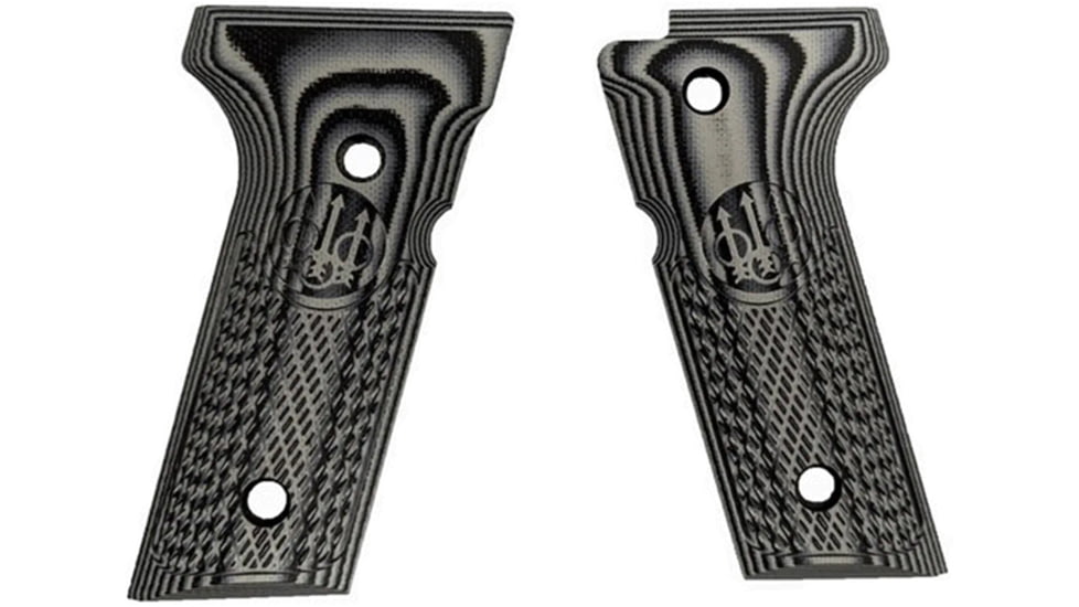 Beretta G10 Pistol Grip, 92X Compact, Black Grey, BER-008-BG-R
