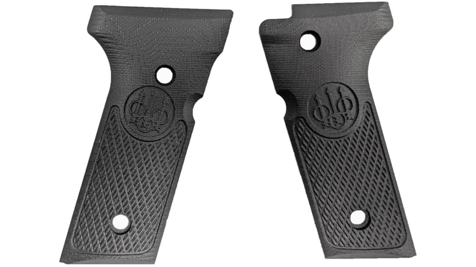 Beretta G10 Pistol Grip, 92X Full Size, Black, BER-007-B-R