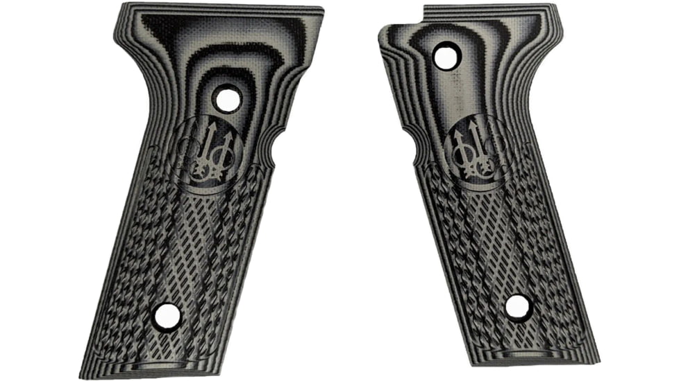 Beretta G10 Pistol Grip, 92X Full Size, Black Grey, BER-007-BG-R
