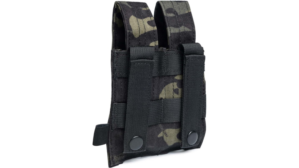 Beretta Grip-Tac Molle Double Pistol Mag Pouch, Multicam Black, CA1510018909STUNI