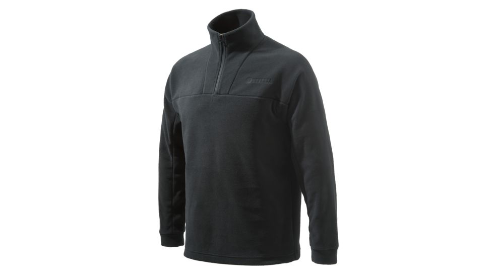Beretta Half Zip Fleece, Black, XXXL, P3311T14340999XXXL