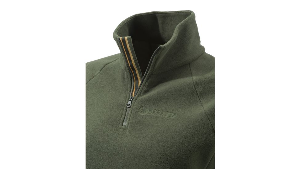 Beretta Half Zip Fleece, Green, Extra Large P3321T14340715XL