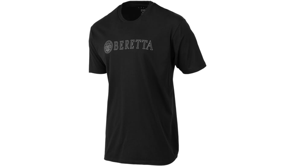 Beretta Hardlines T-Shirt - Men's, Short Sleeve, Black, 3XL, TS219T18900999XXXL
