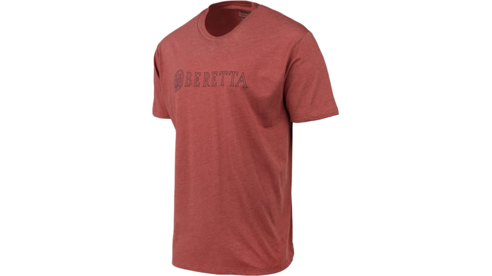 Beretta Hardlines T-Shirt - Men's, Short Sleeve, Brick, 2XL, TS219T18900315XXL