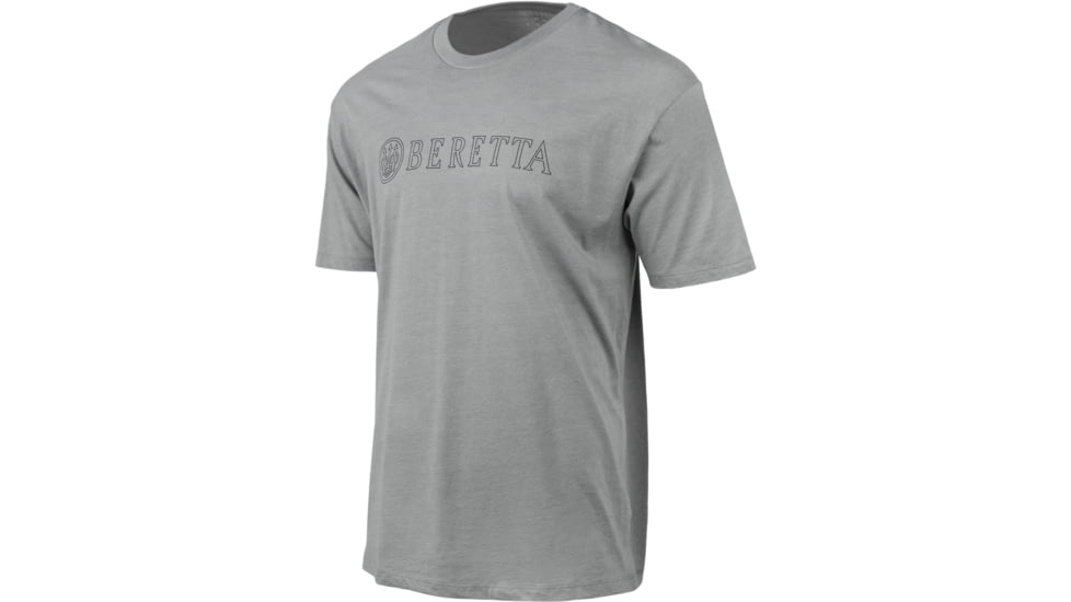 Beretta Hardlines T-Shirt - Men's, Short Sleeve, Stone Heather, 2XL, TS219T1890096BXXL