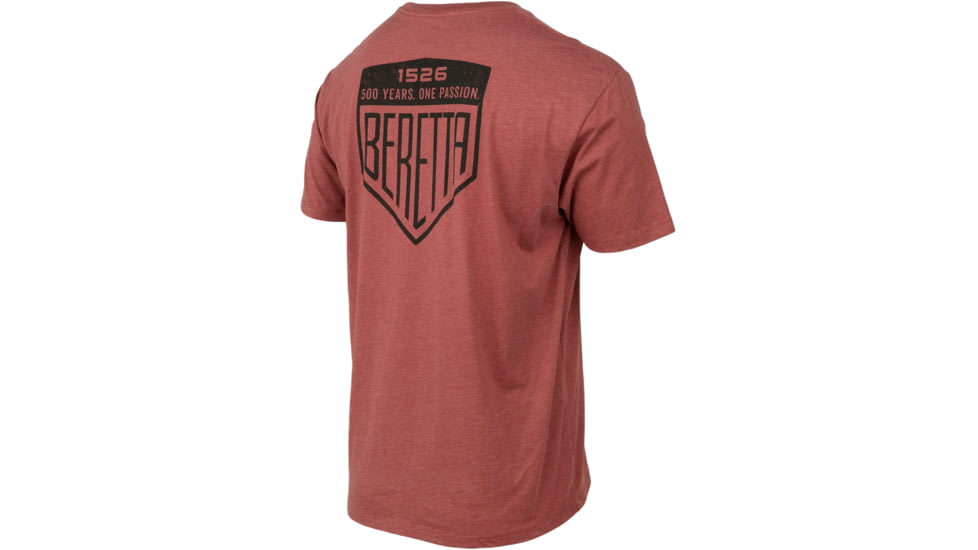 Beretta Legacy T-Shirt - Men's, Short Sleeve, Brick, 2XL, TS218T18900315XXL