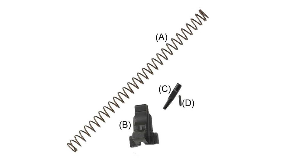 Beretta 92F/96F 9mm Locking Block Kit, 3 Rounds, Black, 3, LE9201