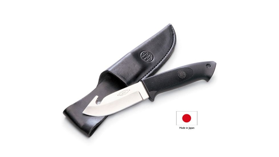 Beretta Loveless Fixed Blade Knife,3.38in Drop Point Blade w/ Gut Hook,Zytel Handle JK200B02
