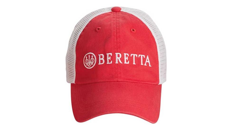 Beretta LP Trucker Hat, Mars Red/White BC052016600393