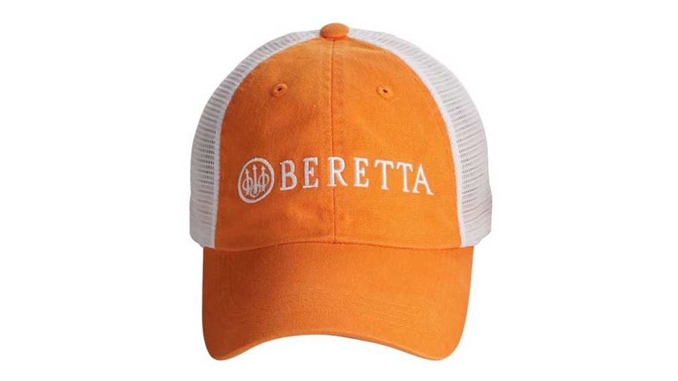 Beretta LP Trucker Hat, Orange/White BC052016600435
